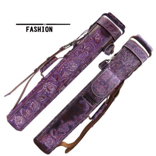 JF6-AB007 (2 x 4) A Genuine Leather Cue Case from JFlowers Cues