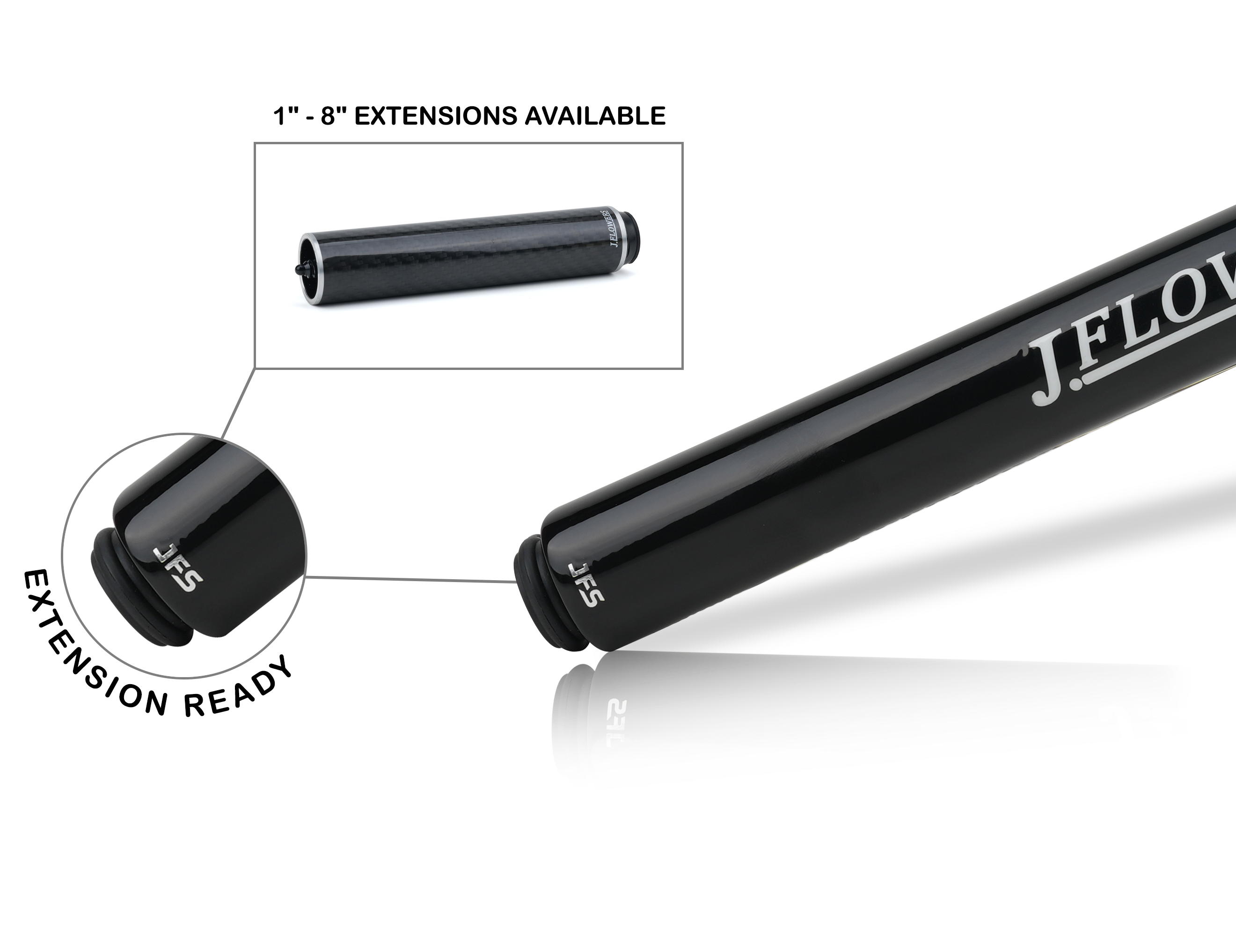 The JF-BK1 Break Cue delivers a powerful kick