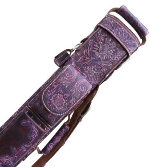 JF6-AB007 (2 x 4) A Genuine Leather Cue Case from JFlowers Cues