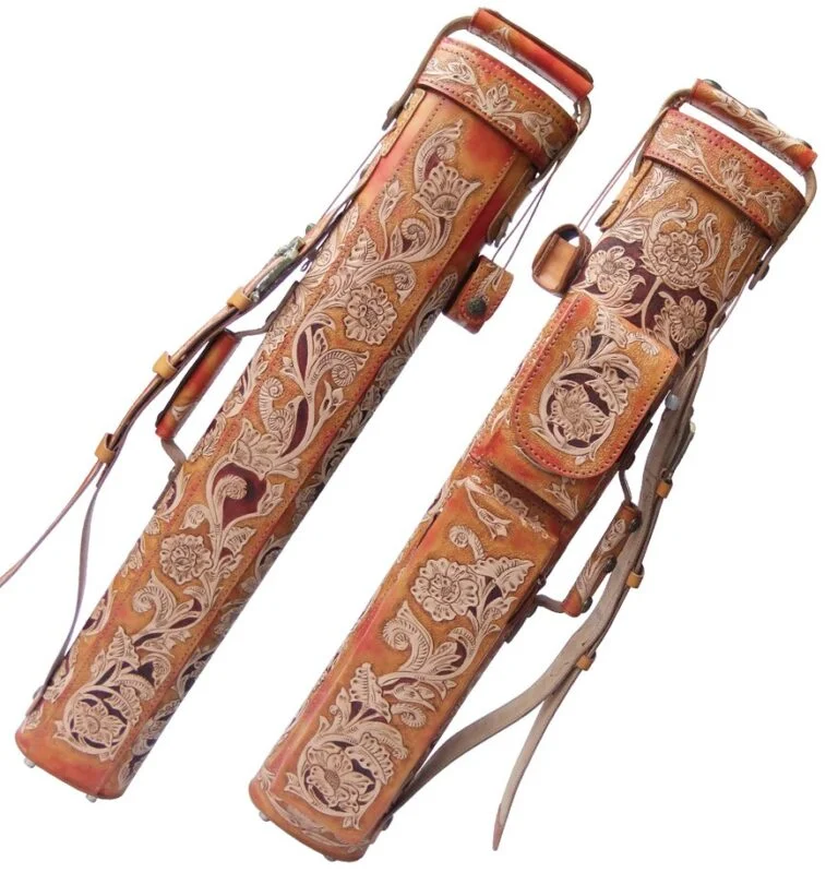 Genuine Leather Cue Case JFlowers Cues & Cases