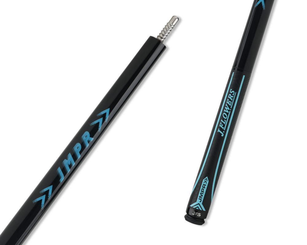 ビリヤードJFlowers JUMP CUE2025新品 カーボンジャンプキュー Jmpr - blue - Jump Cue from JFlowers Cues