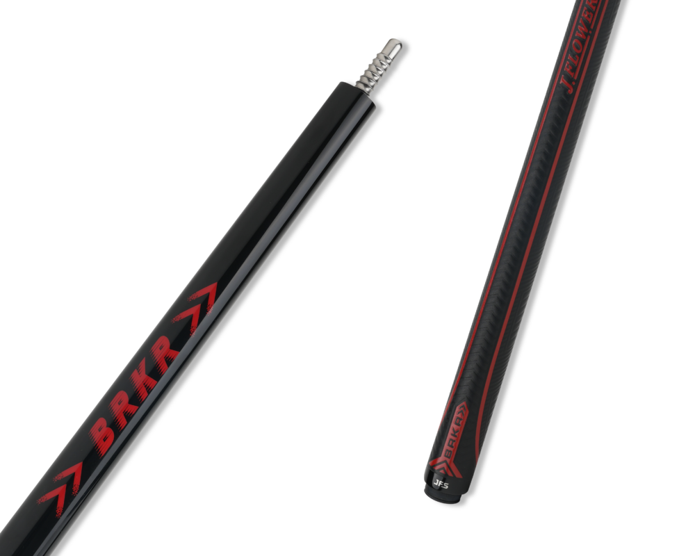 BRKR Red (Leather sports wrap) - JFlowers Cues & Cases