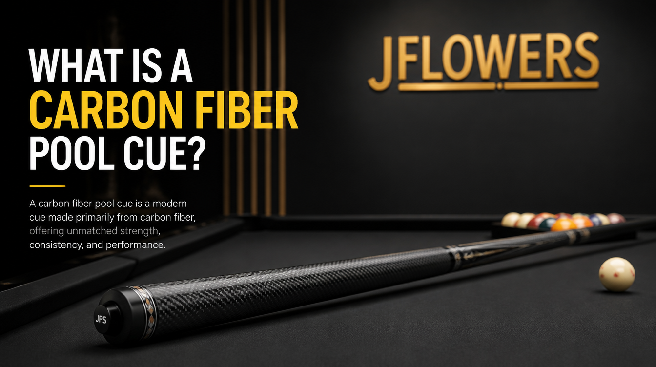 What Is a Carbon Fiber Pool Cue