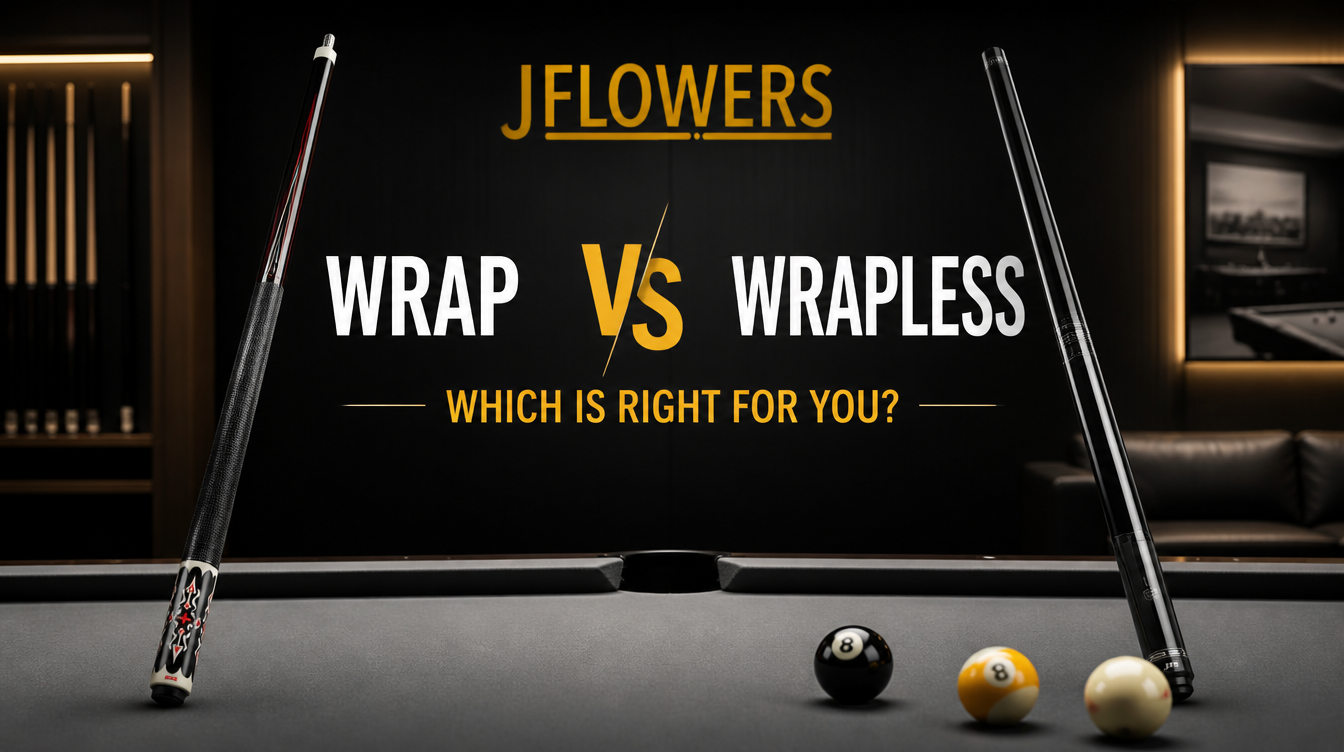 Wrap vs Wrapless Pool Cue Which Is Right for You